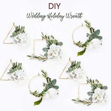 DuHouse 20Pcs Real Touch Latex Calla Lily Flowers