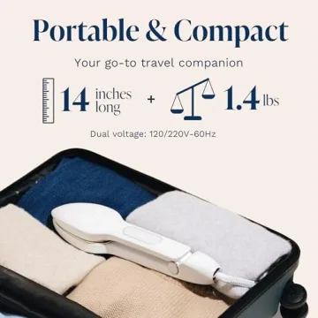 Nori Press Travel Steam Iron Handheld No Ironing Board