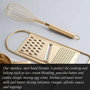 Angel's Peel Manual Hand Mixer - Stylish & Ecofriendly