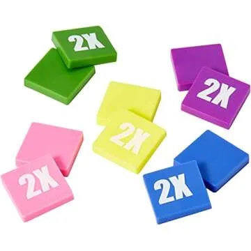 Mattel Games Wits & Wagers Board Game Family Edition for Kids and Adults with Dry Erase Boards, Markers & Question Cards