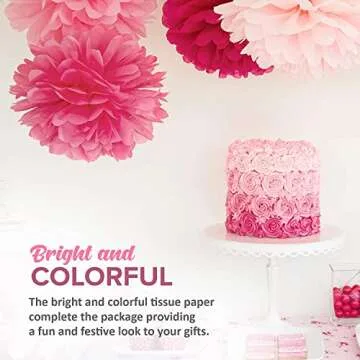 Color Tissue Pack - Perfect for Gifts and Crafts