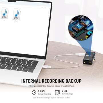 Neewer CM28 Wireless Lavalier Mic with Charging Case