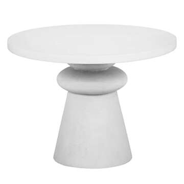 Stunning Tov Furniture White Dinette Table for Stylish Homes
