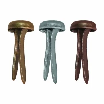 Tim Holtz Vintage Metal Long Brads - 99 Antique Fasteners