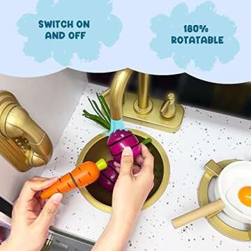 WoodenEdu Kitchen Playset for Kids - Creative & Fun