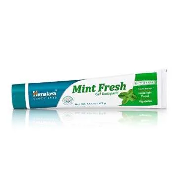 Himalaya Mint Fresh Gel Toothpaste - Fluoride Free & Natural