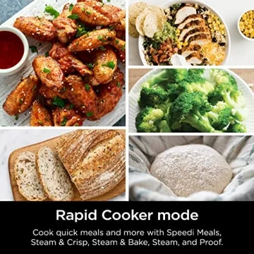 Ninja Speedi Rapid Cooker & Air Fryer with 15-Minute Meals
