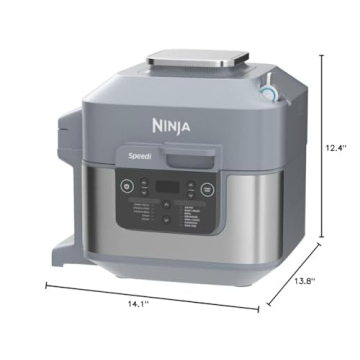 Ninja Speedi Rapid Cooker & Air Fryer with 15-Minute Meals