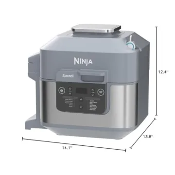 Ninja Speedi Rapid Cooker & Air Fryer with 15-Minute Meals