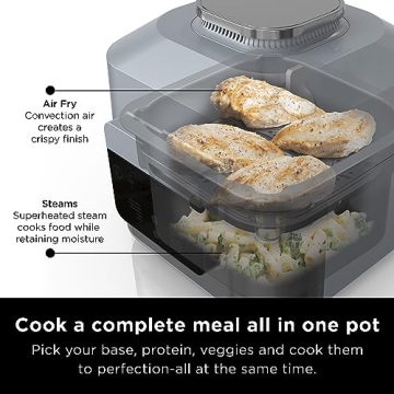 Ninja Speedi Rapid Cooker & Air Fryer with 15-Minute Meals
