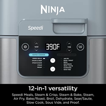 Ninja Speedi Rapid Cooker & Air Fryer with 15-Minute Meals