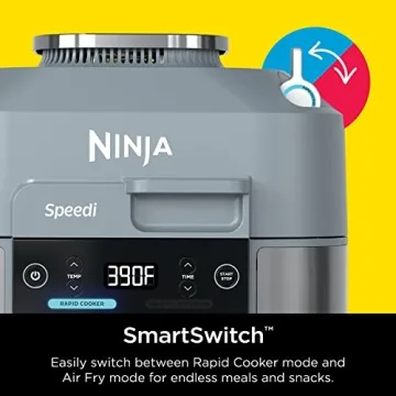 Ninja Speedi Rapid Cooker & Air Fryer with 15-Minute Meals