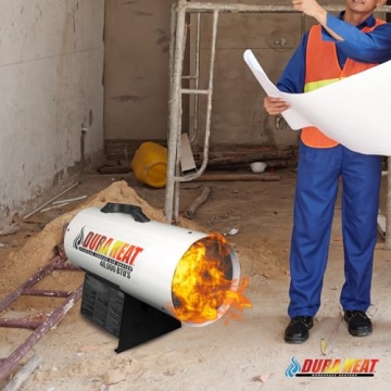 40K BTU Propane Forced Air Heater for Efficient Outdoor Heating