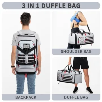 Bosstin 45L Gym Bag - Stylish and Versatile Duffle