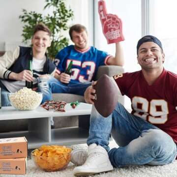 Football Ring Lollipops for Tailgates & Parties
