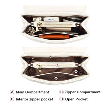 LAORENTOU Cow Leather Crossbody Bags for Women Leather Shoulder Bucket Bags Women's Crossbody Purses Clearance