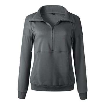 Minipeach Women's Long Sleeve Tops, Tie Dye Sweatshirt, Zip Up Hoodie Oversized-Sweatshirts Pullover