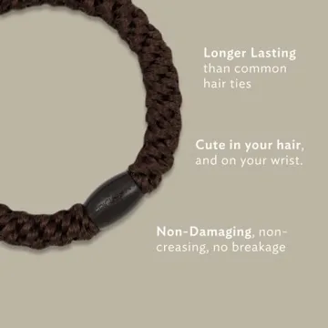 L. Erickson Grab & Go Ponytail Holders, Secure and Gentle