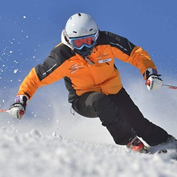 AstroAI Balaclava Ski Mask Winter Fleece Thermal Face Mask Cover for Men Women Warmer Windproof Breathable, Cold Weather Gear for Skiing, Outdoor Work, Motorcycling, Snowboarding, Black-S, 20"-21.5"