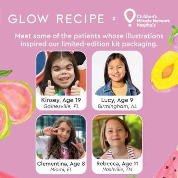 Glow Recipe Dewy Skin Goals Holiday Kit - Watermelon Glow Niacinamide Dew Drops (40ml) - PHA+AHA Pore-Tight Toner (150ml) - Pink Juice Face Moisturizer (25ml) - Smooth, Brighten, & Hydrate Skin (3-Pc)