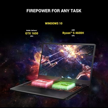 ASUS TUF Gaming A17 Laptop with Ryzen 5 and GTX 1650 for All