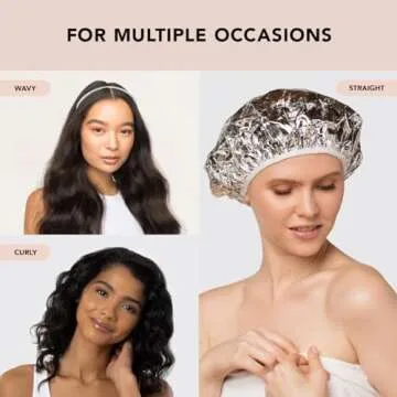 Kitsch Deep Conditioning Cap - Reusable & Adjustable Hair Care