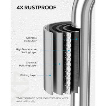 Nieifi Stainless Steel Soap Holder with Hooks for Shower