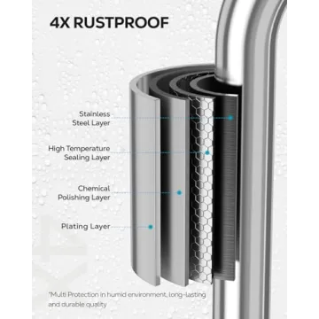 Nieifi Stainless Steel Soap Holder with Hooks for Shower