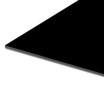 Office Depot Sturdy Board(R) Foam Boards, 20in. x 30in., Black/Black, Pack Of 2, 26964