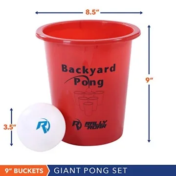 Jumbo Tailgate Beer Pong Set for Endless Fun
