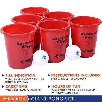 Jumbo Tailgate Beer Pong Set for Endless Fun