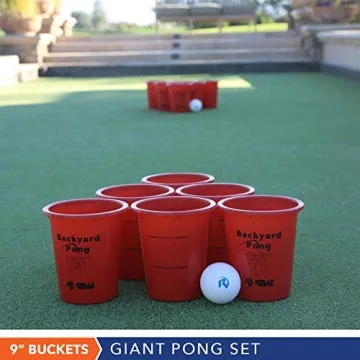 Jumbo Tailgate Beer Pong Set for Endless Fun