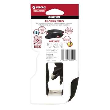 VELCRO Brand All-Purpose Straps | Strong & Reusable | Perfect for Fastening Wires & Organizing Cords...