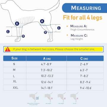 MerryMilo Dog Leg Braces for ACL Support and Recovery