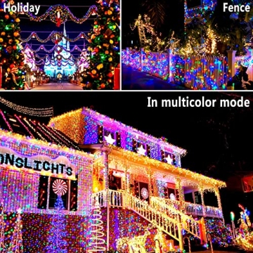 KNONEW 720 LED Color Changing Christmas Lights 328ft