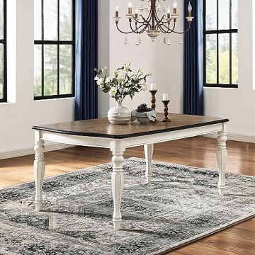 Roundhill Belleza French Country Dining Set - Rustic Charm
