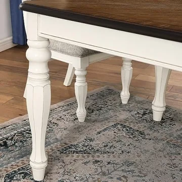 Roundhill Belleza French Country Dining Set - Rustic Charm