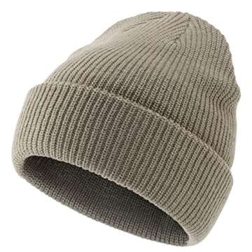 Connectyle Classic Men’s Warm Winter Hats Acrylic Knit Cuff Beanie Cap