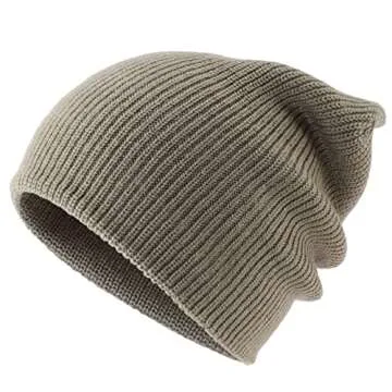 Connectyle Classic Warm Beanie Cap - Unisex Acrylic Cuff Hat