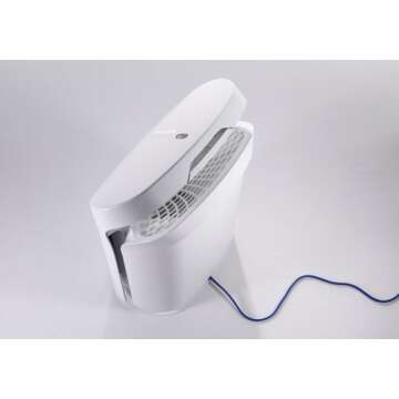 Rabbit Air BioGS 2.0 Ultra Quiet HEPA Air Purifier (SPA-550A White)
