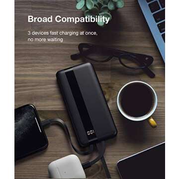 SANAG Portable Charger 10000mAh Fast Charging Power Bank