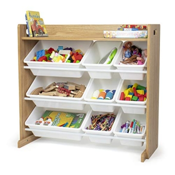 Humble Crew Toy Organizer with 9 Storage Bins