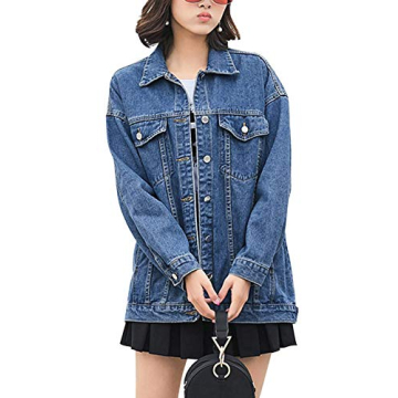 Omoone Oversized Denim Jacket - Chic and Comfortable