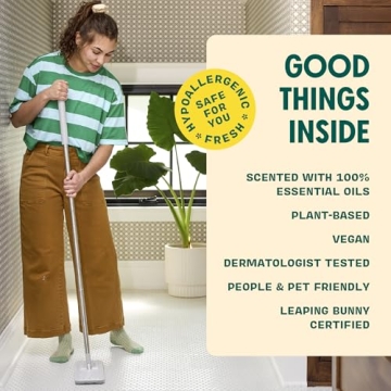 Aunt Fannie’s Lemon Scented Floor Cleaner, 32 oz, 16 Gallons