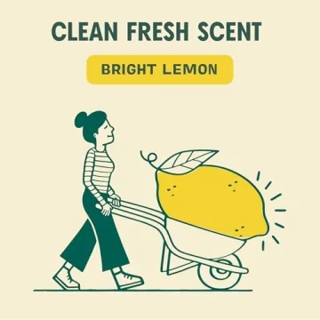 Aunt Fannie’s Lemon Scented Floor Cleaner, 32 oz, 16 Gallons
