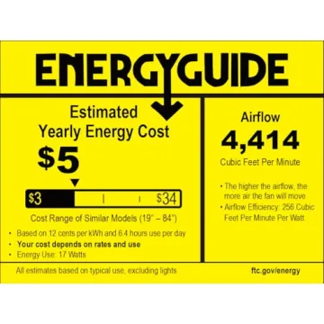 YITAHOME 52" Tropical Ceiling Fan with Remote & Light