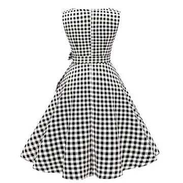 Vintage 1950s Cocktail Dress - Hanpceirs Boatneck Dress