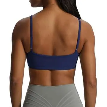 Aoxjox Sculpt Bandeau Sports Bra for Active Women