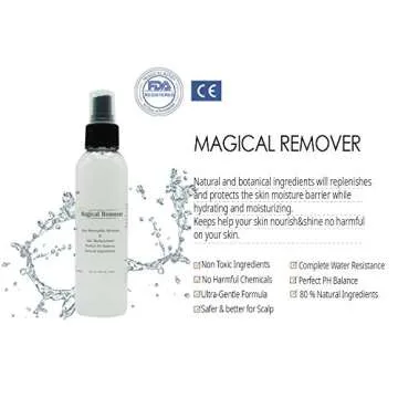 MAGICAL REMOVER Wig and Hair Extension Adhesive Remover