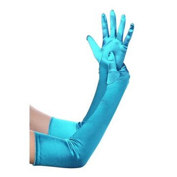 BABEYOND 1920s Long Satin Opera Party Gloves for Women